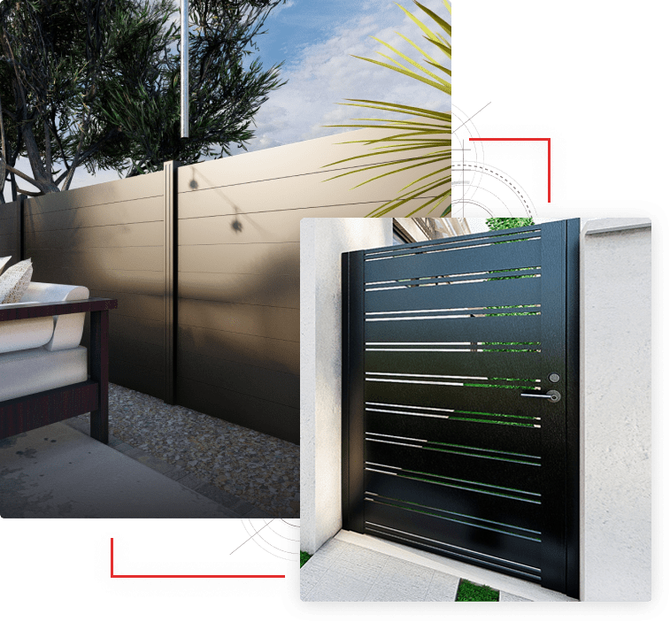 Fence and gate design