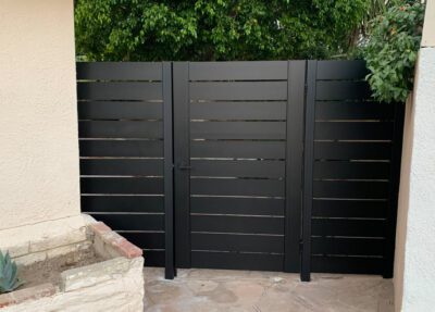 Los Angeles Style Gate and Side Panels