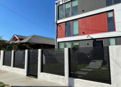 San Francisco Style Fence and Gate