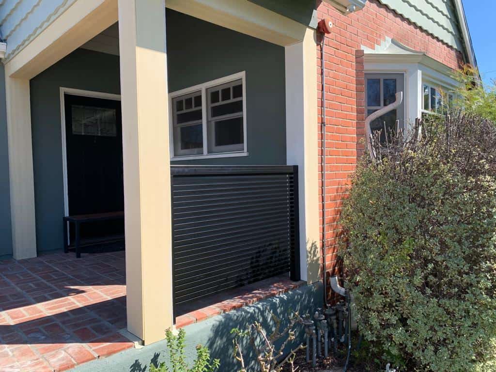 Black Aluminum Fence