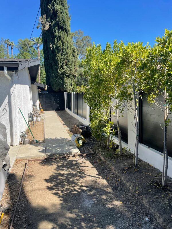 Black Aluminum Privacy Fence