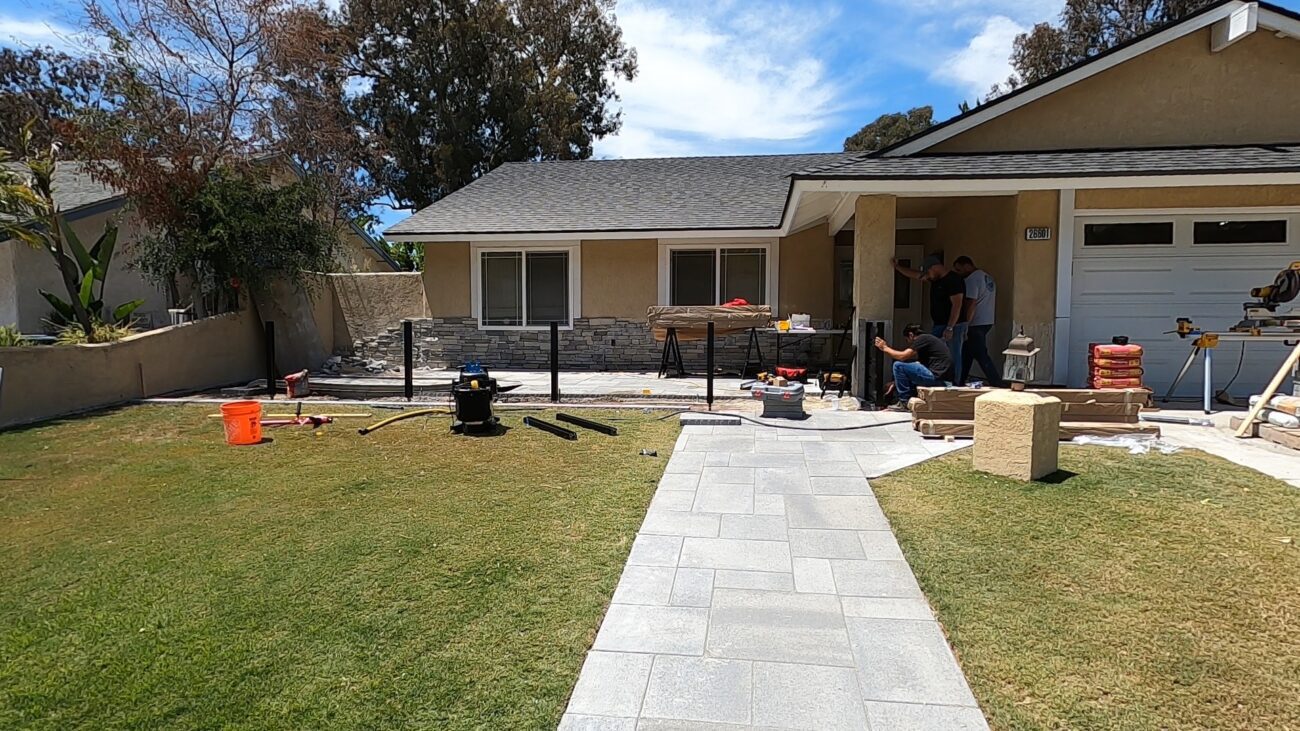 Black Aluminum fence