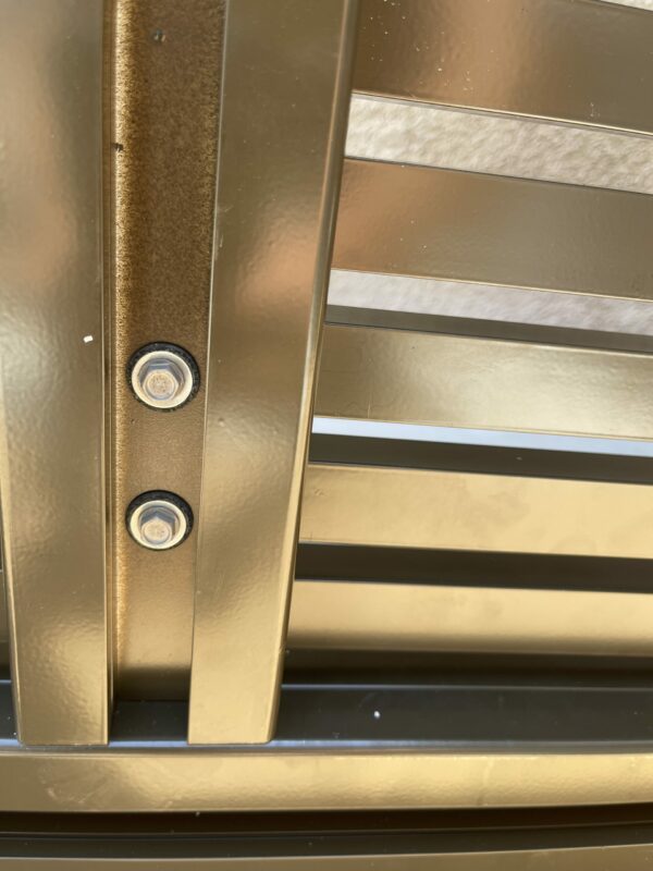 Black Aluminum fence and gate