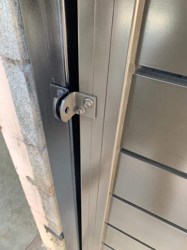 Black Aluminum sliding Gate