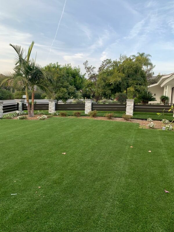 Bronze Aluminum fence