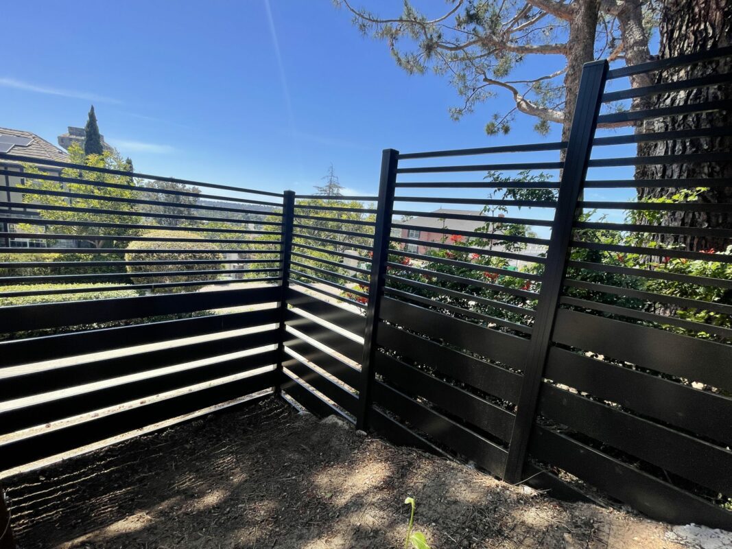 Bronze Aluminum fence