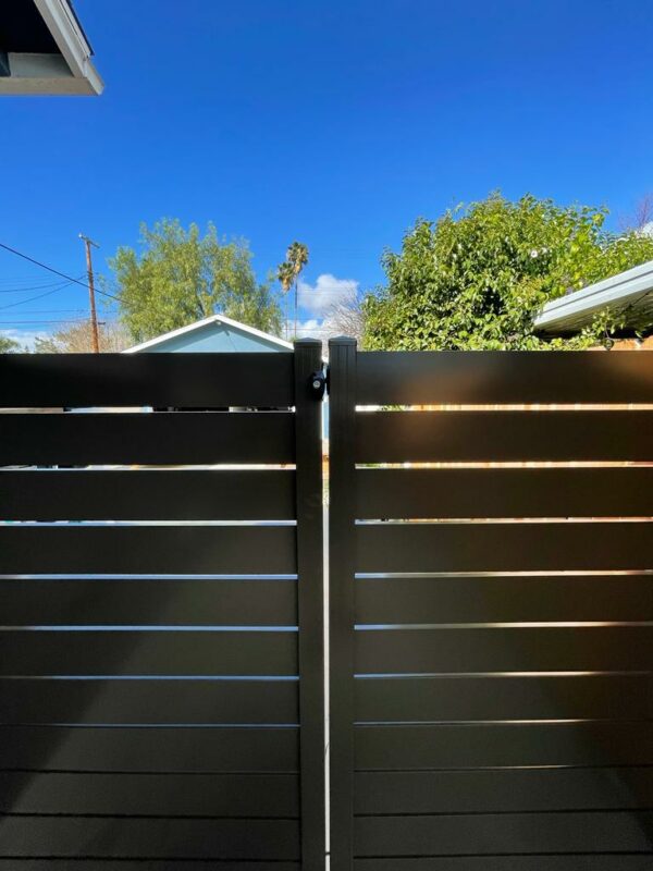 Bronze Aluminum swing gate