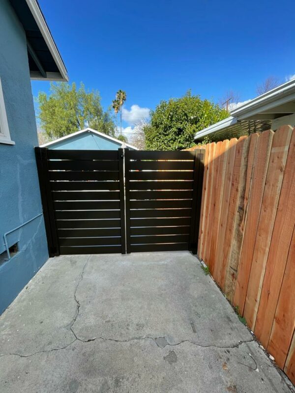 Bronze Aluminum swing gate