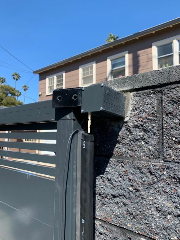 Light grey fences and gates