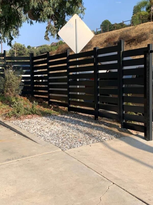 Special black Aluminum fence