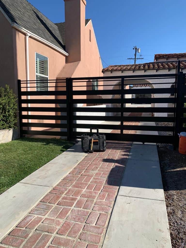 Special black Aluminum fence