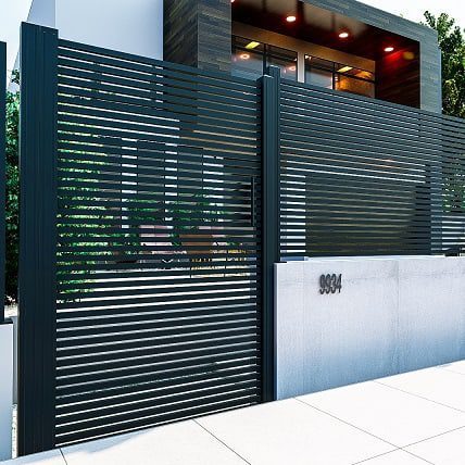 Aluminium Fence - San Francisco Style 2