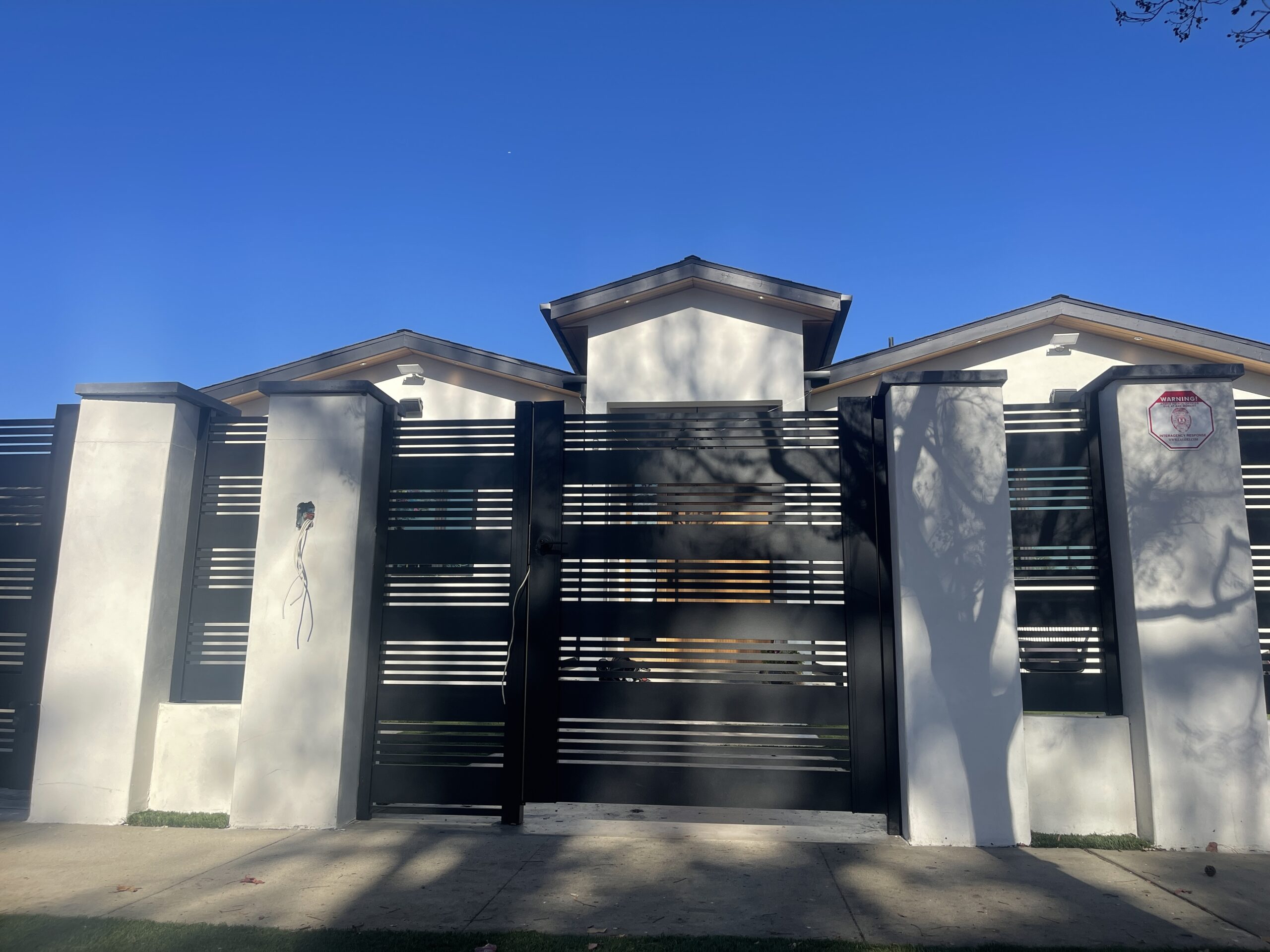 Front house fence in north HW-17