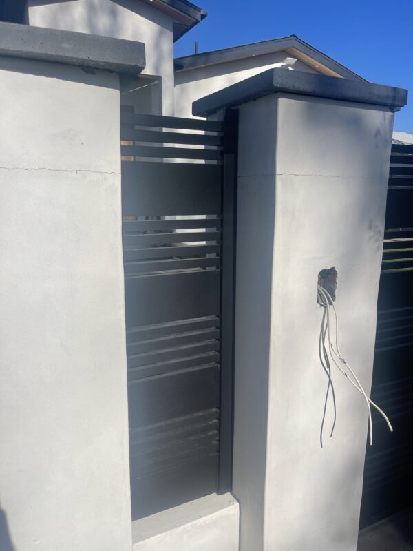 Front house fence in north HW-8