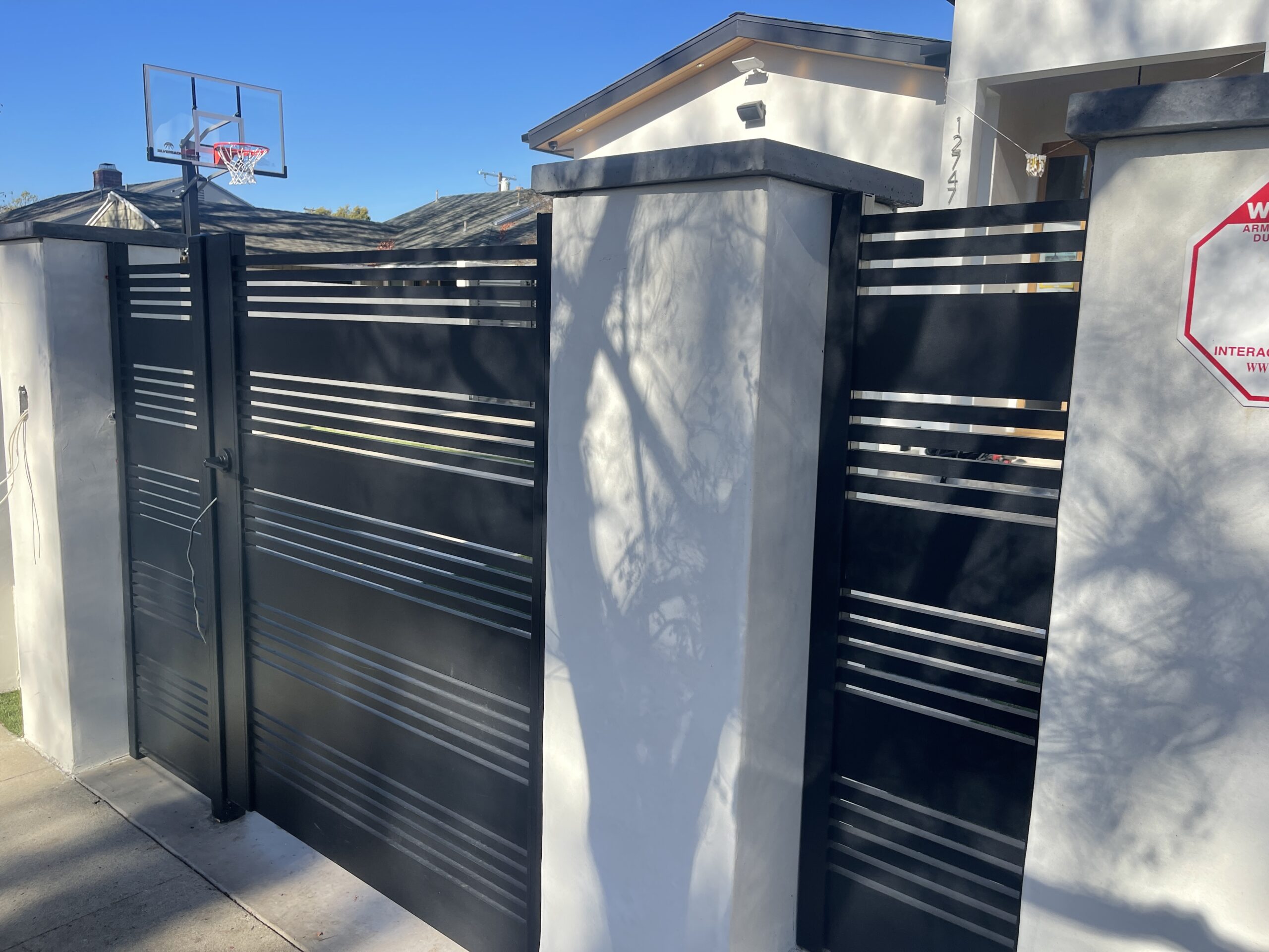 Front house fence in north HW-9