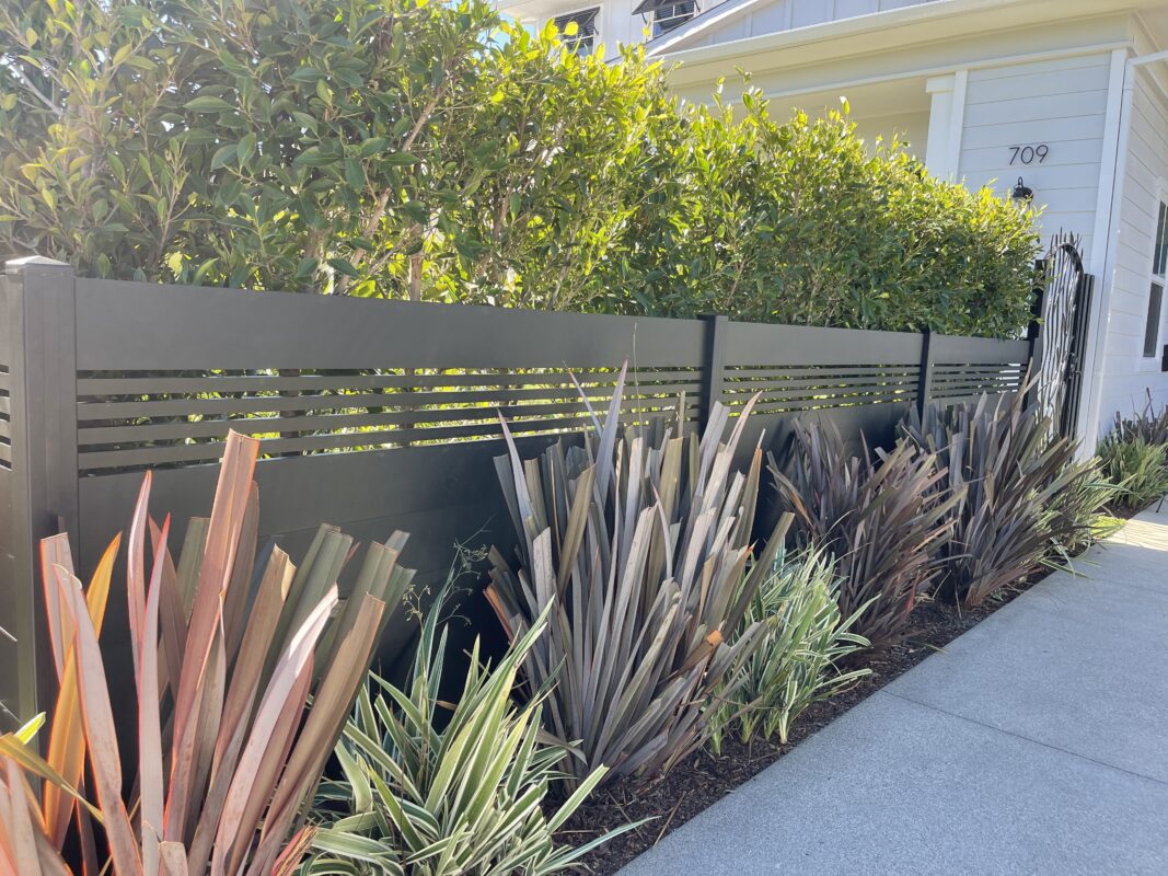 Front yard fence in Redondo Beach