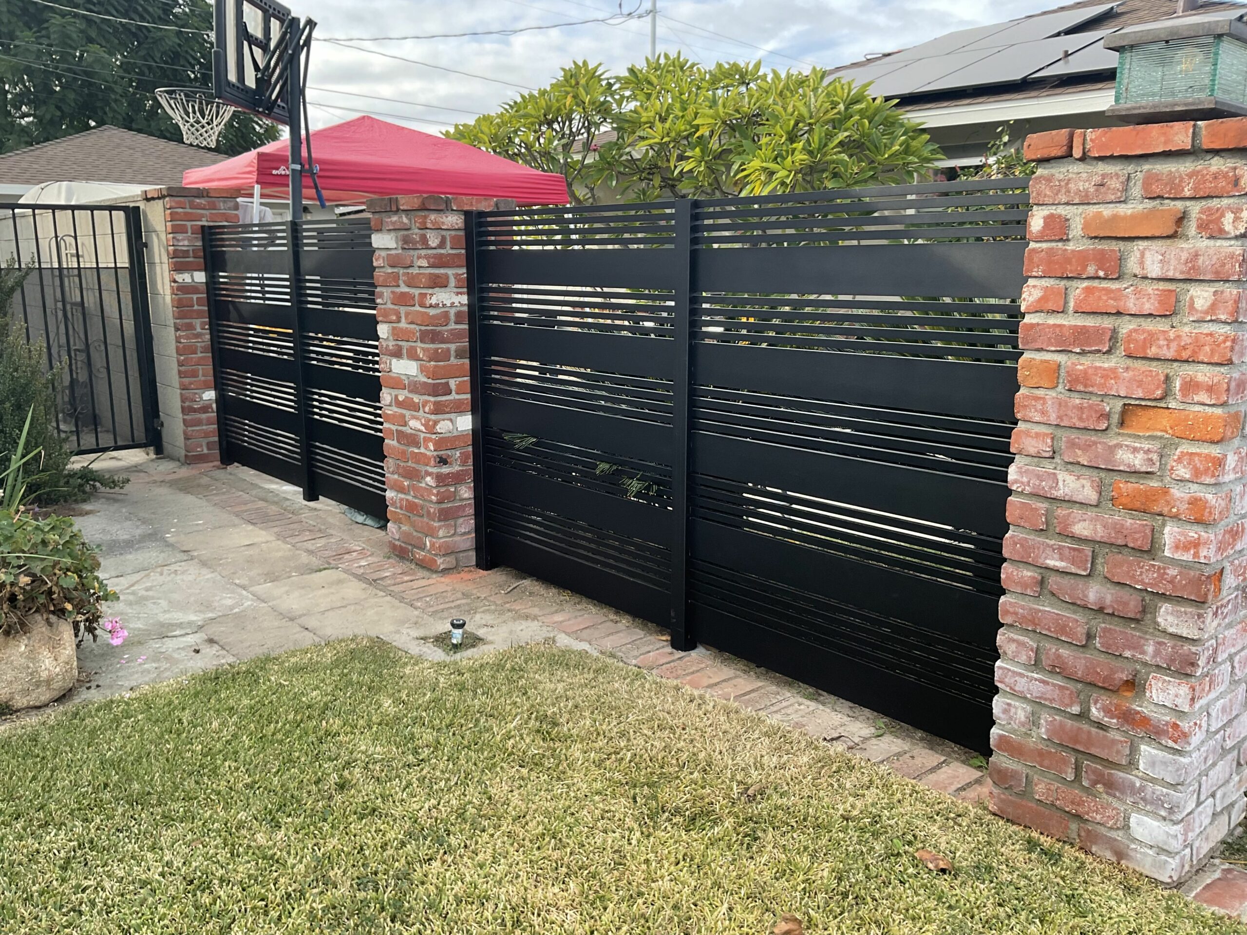 Complete front of the house and sides in West Covina, CA