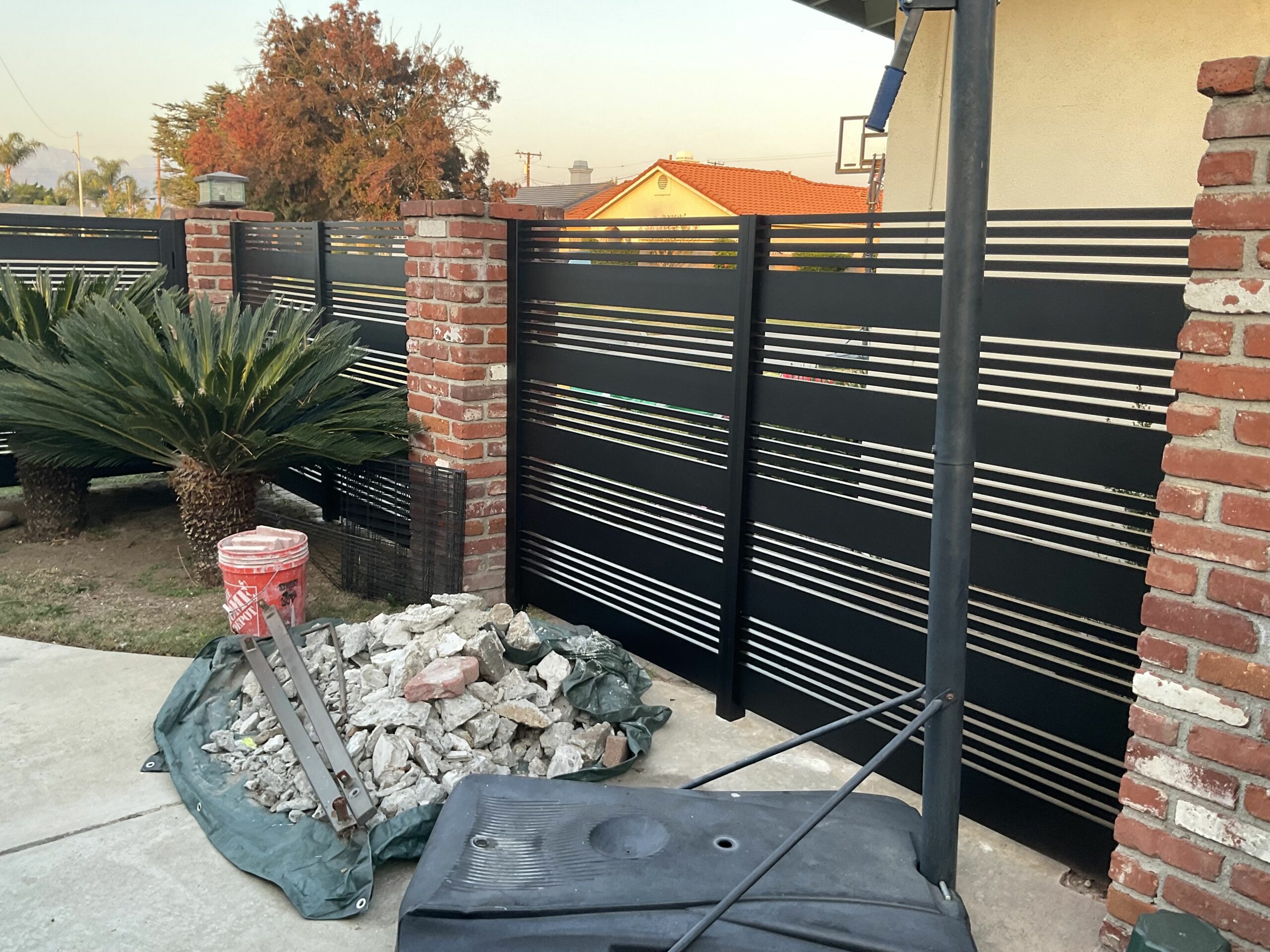 Complete front of the house and sides in West Covina, CA