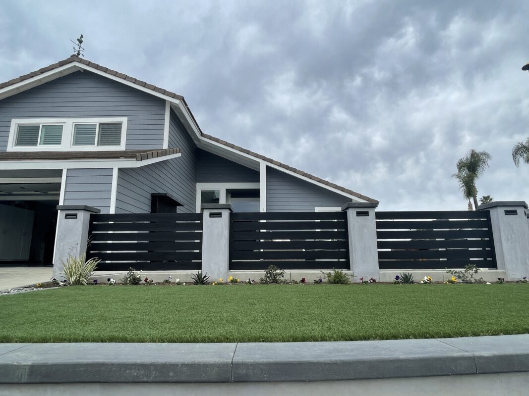 Beautiful curb appeal of a house in Huntington Beach, CA 92642
