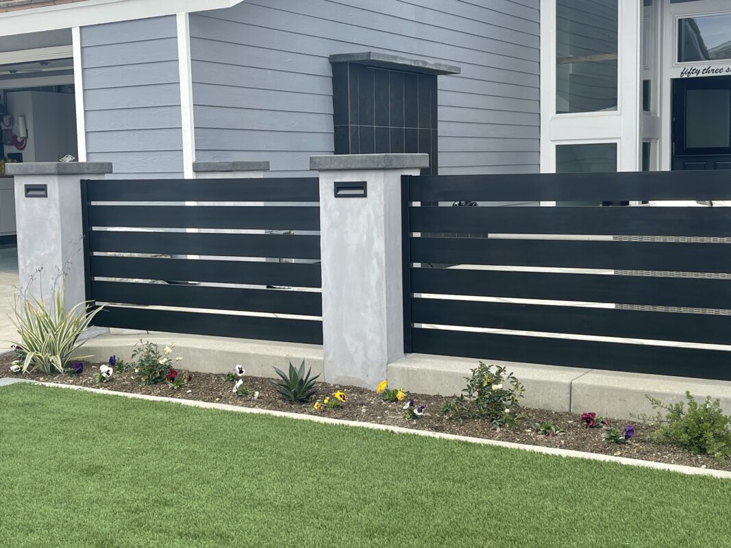 Beautiful curb appeal of a house in Huntington Beach, CA 92642