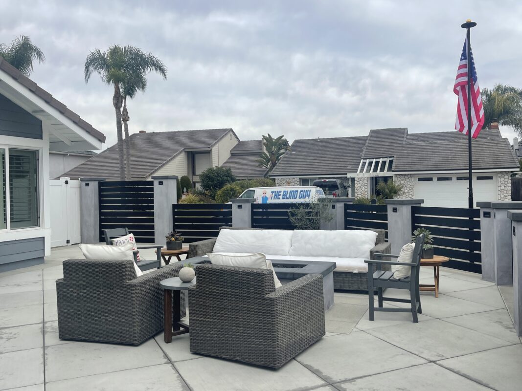 Beautiful curb appeal of a house in Huntington Beach, CA 92642