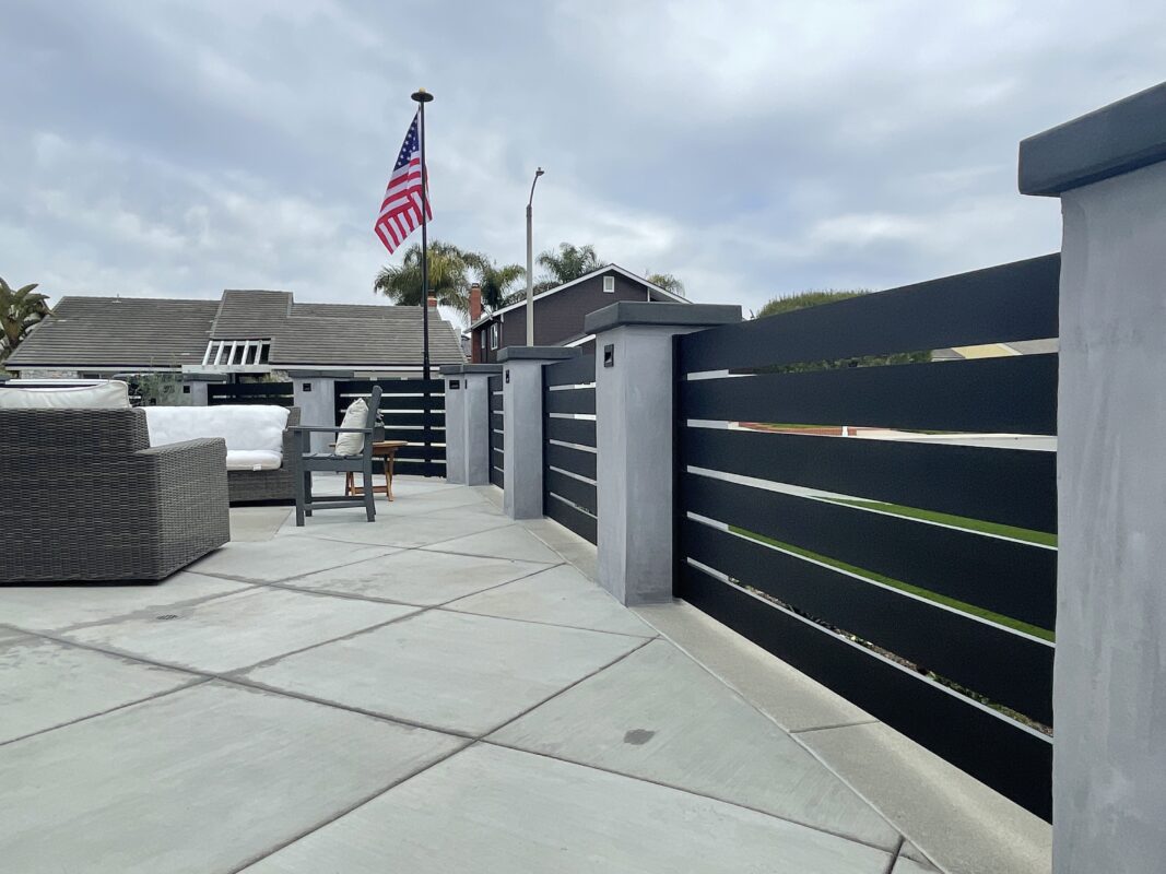 Beautiful curb appeal of a house in Huntington Beach, CA 92642